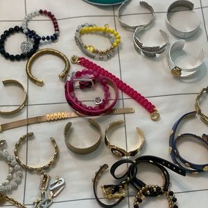 Rustic Cuff Lot of Bracelets